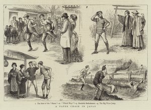 Eine Papierjagd in Japan